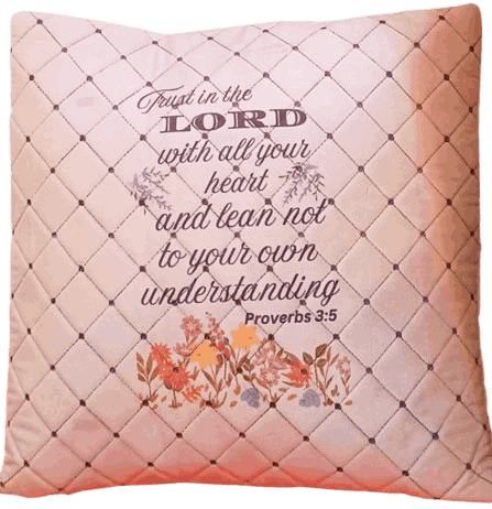 Bible Verse Cushion Cover