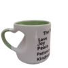 Bible verse mug (Inner Green)