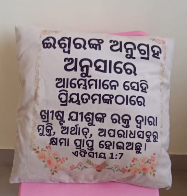 Cushion in Odia